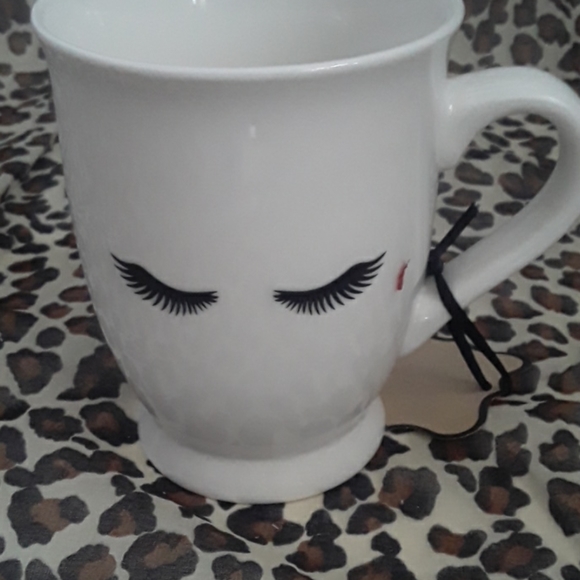 NWT  Mudd Pie Mom Boss Eyelash Mug Cup - Picture 5 of 5